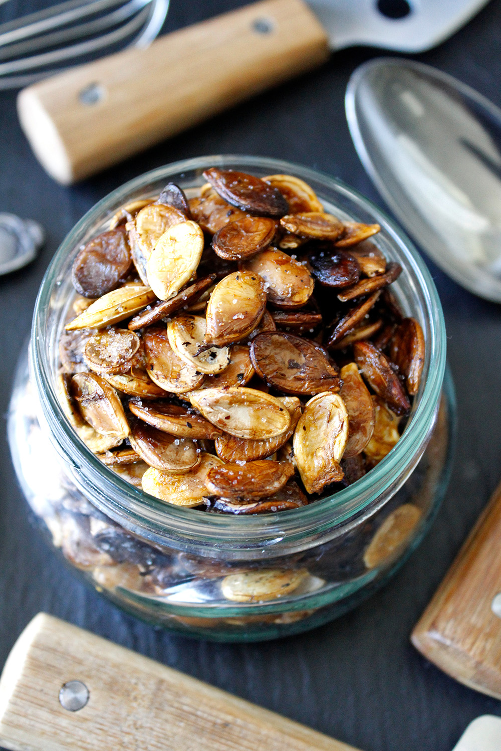 Rezept für geröstete Kürbiskerne von Einmal Nachschlag, bitte!