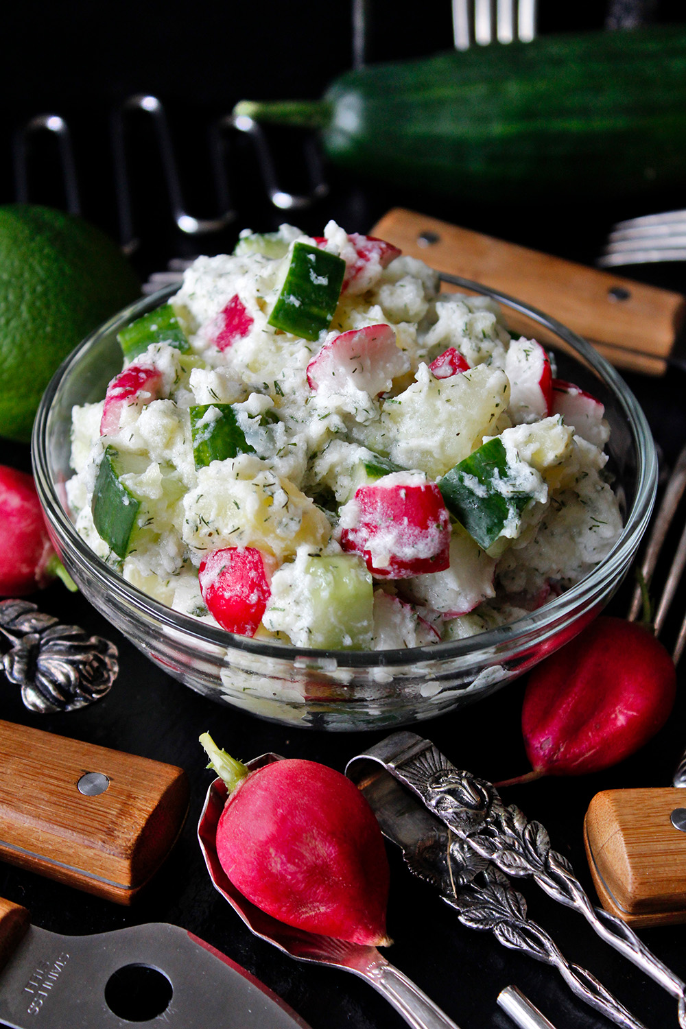 Rezept für Kartoffel-Gurken-Salat von Einmal Nachschlag, bitte!